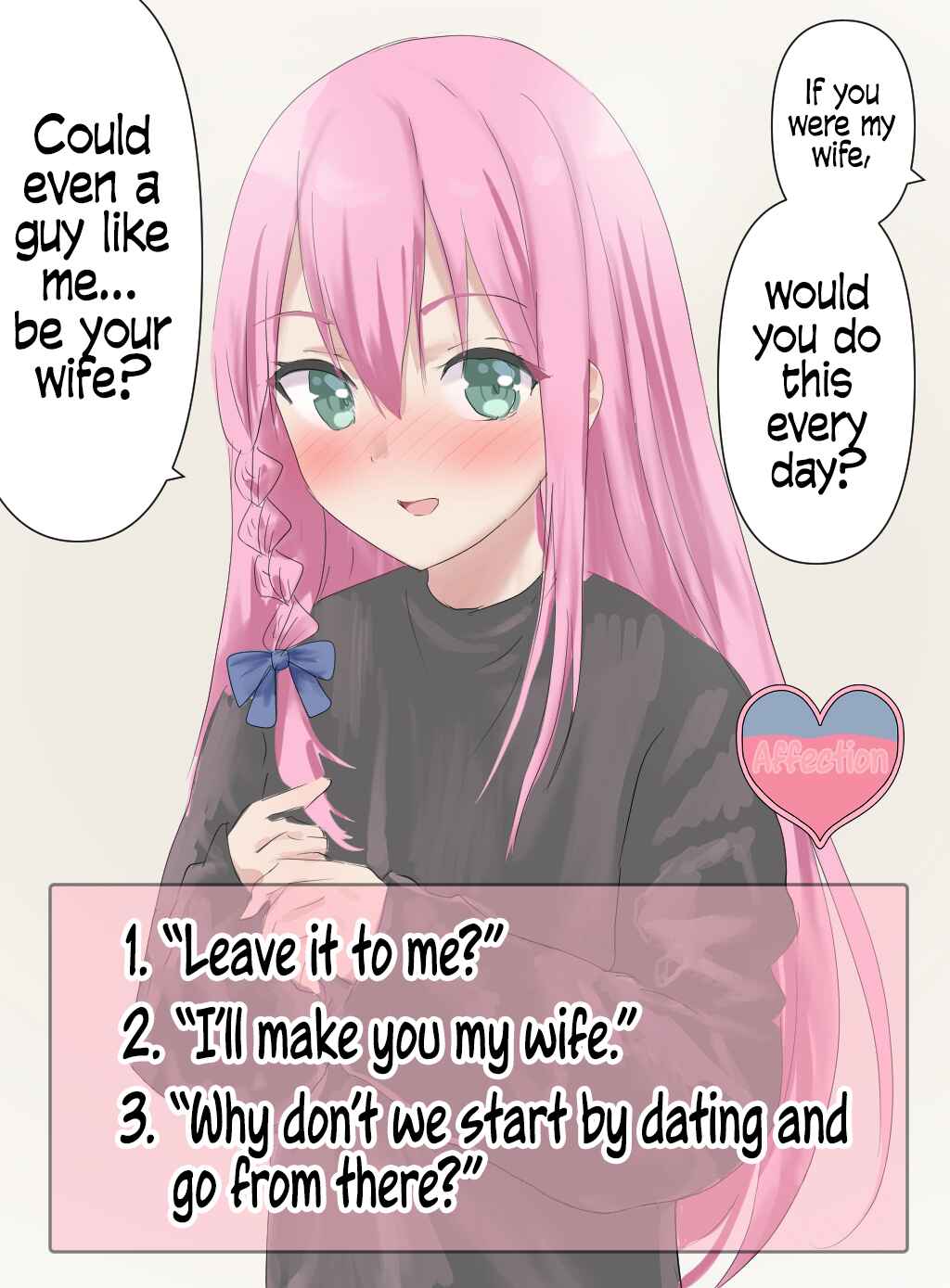 Page 1 Chapter 33 A Trap Whose Affection Points Go Up Based on Your Choices