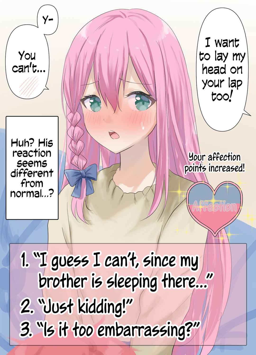 Page 1 Chapter 23 A Trap Whose Affection Points Go Up Based on Your Choices
