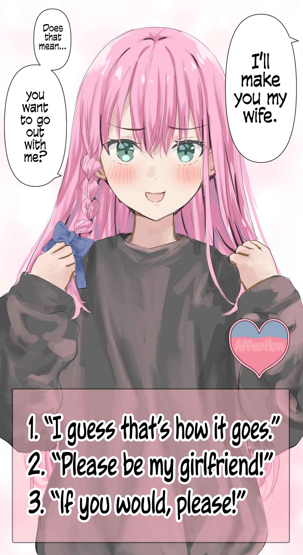 Page 1 Chapter 34 A Trap Whose Affection Points Go Up Based on Your Choices