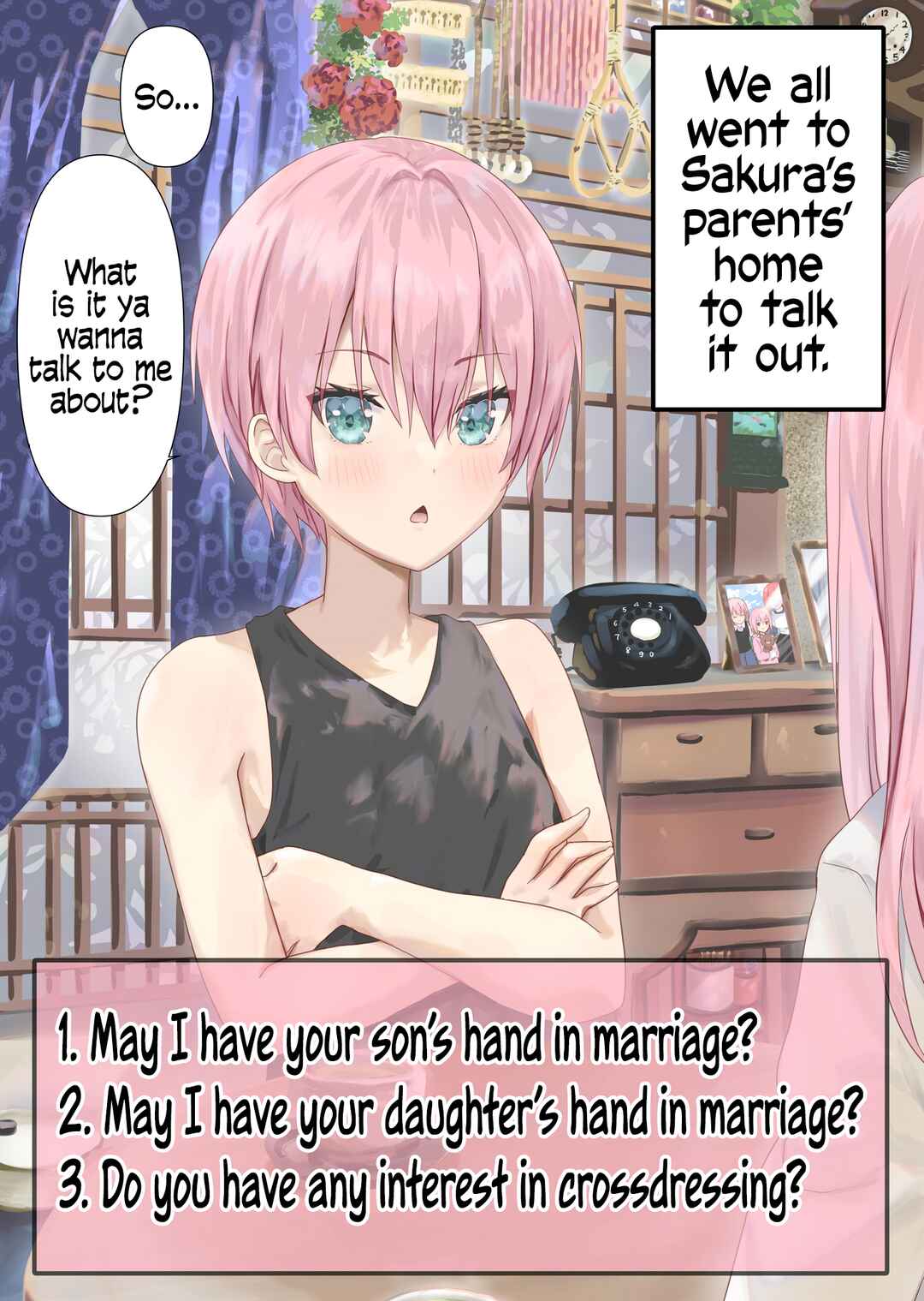 Page 1 Chapter 54 A Trap Whose Affection Points Go Up Based on Your Choices