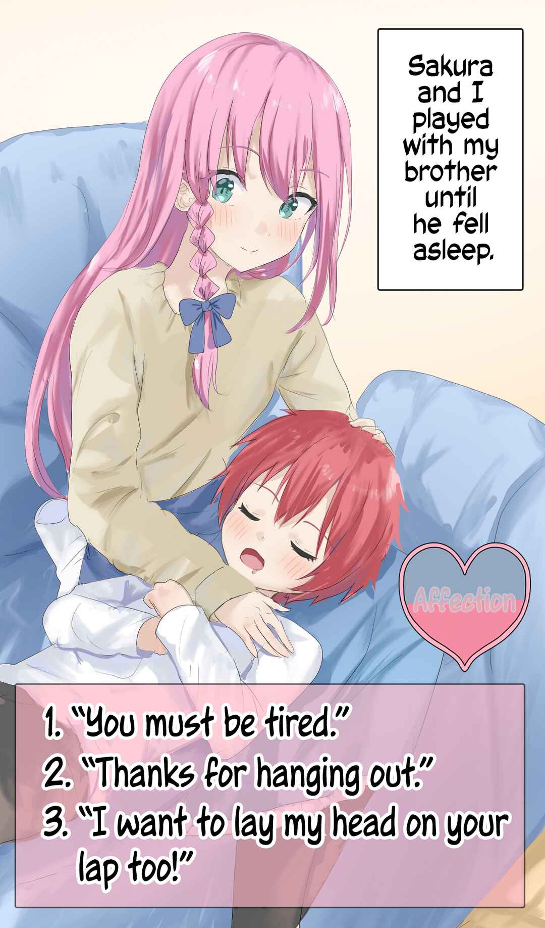 Page 1 Chapter 22 A Trap Whose Affection Points Go Up Based on Your Choices
