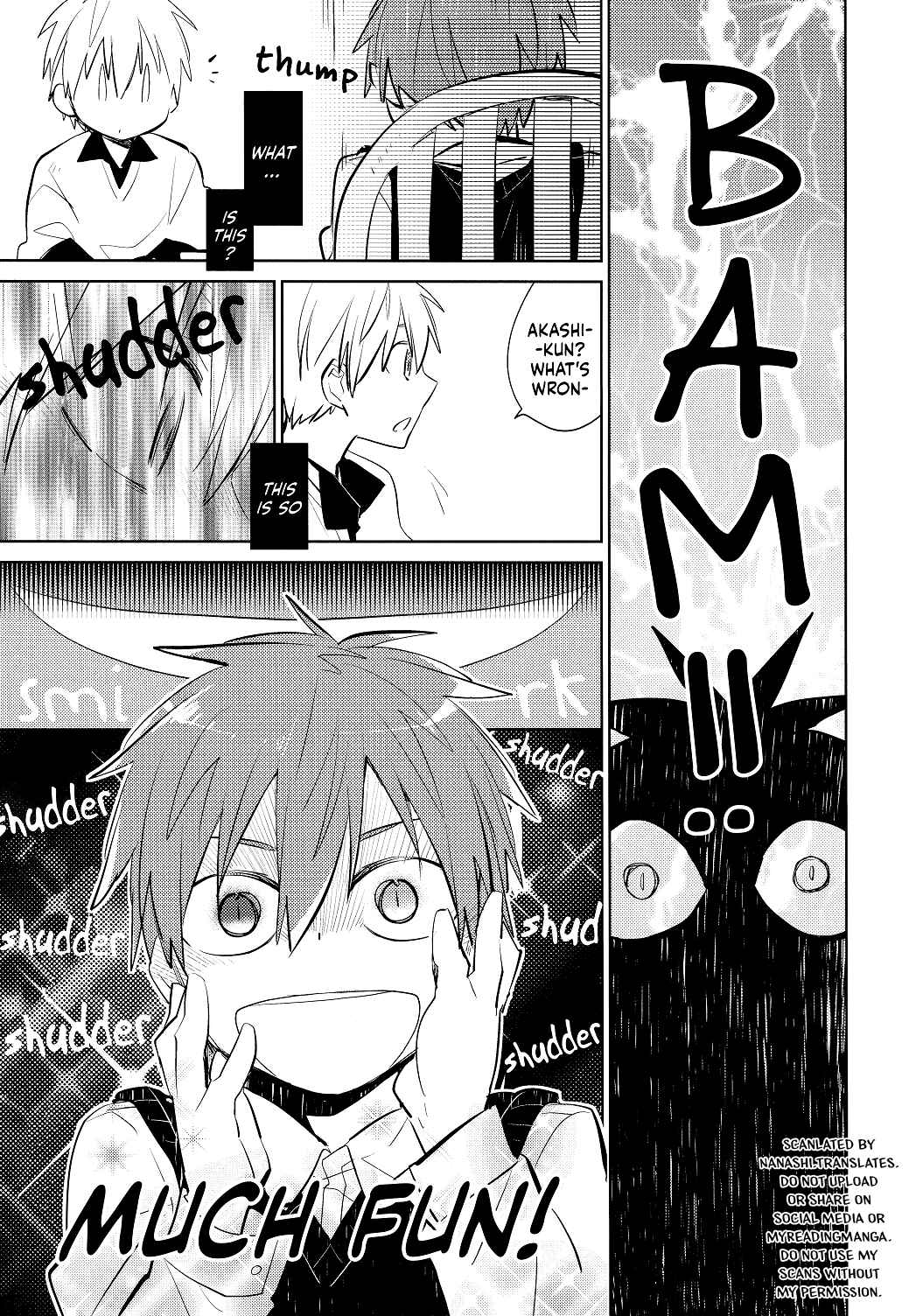Page 10 Chapter Unknown_74ee Kuroko no Basket - Tonari no Akashi-kun (Doujinshi)