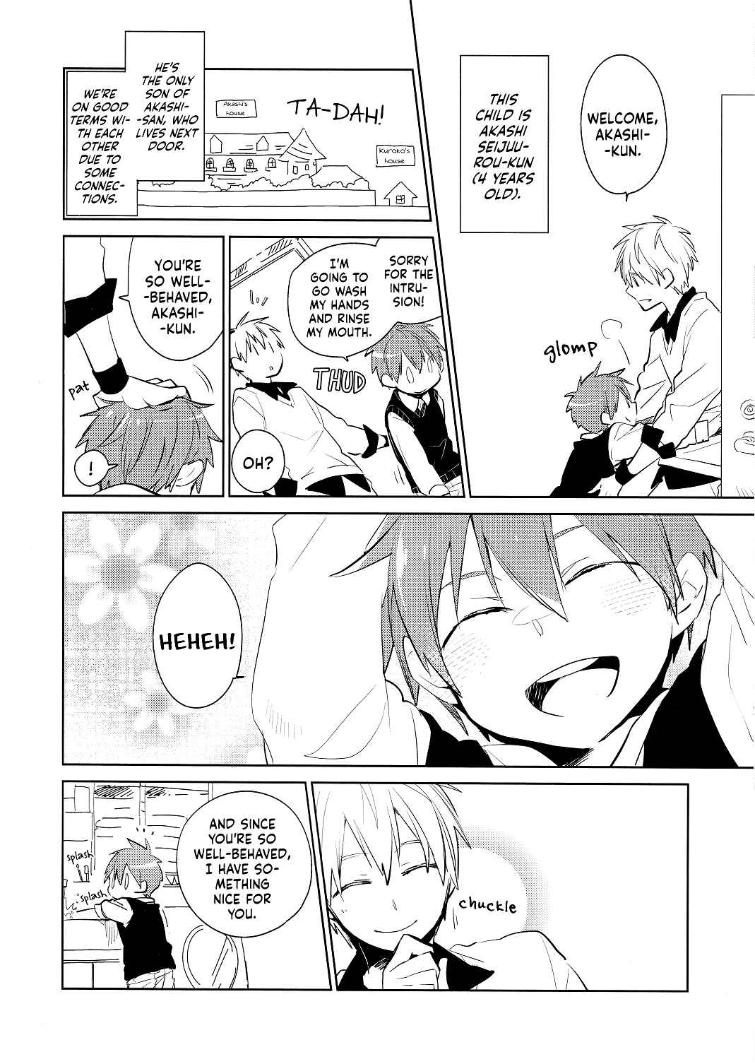 Page 5 Chapter Unknown_74ee Kuroko no Basket - Tonari no Akashi-kun (Doujinshi)