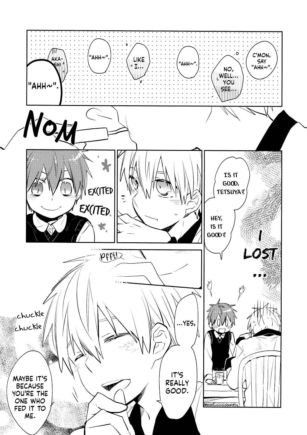 Page 9 Chapter Unknown_74ee Kuroko no Basket - Tonari no Akashi-kun (Doujinshi)