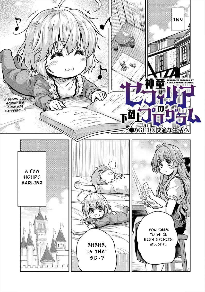 Page 1 Chapter 10 The Prodigy Sefirias Overpowering Program