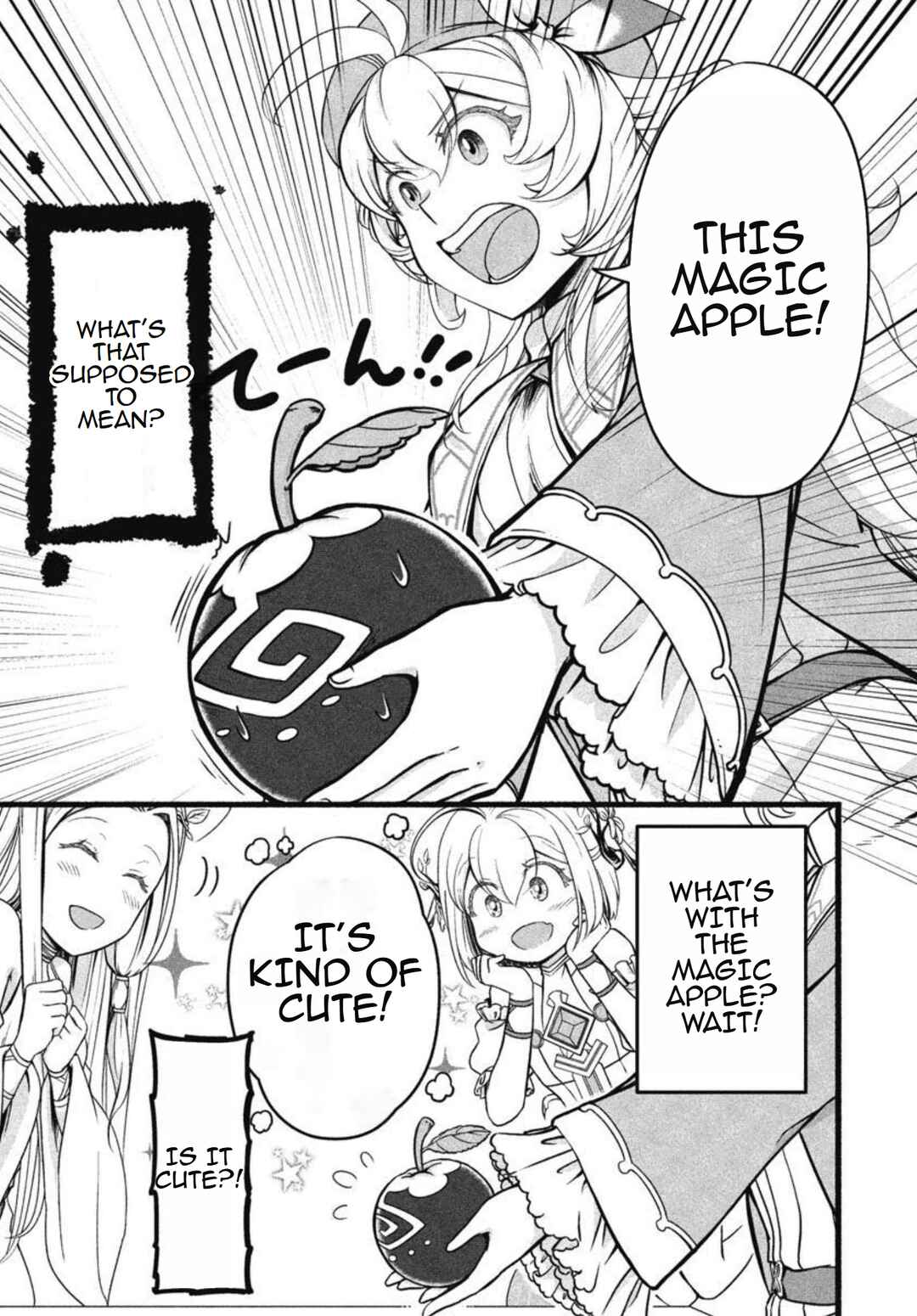 Page 12 Chapter 5 Ringo Tensei: Kindan no Kajitsu wa Kyou mo Korokoro to Musou suru