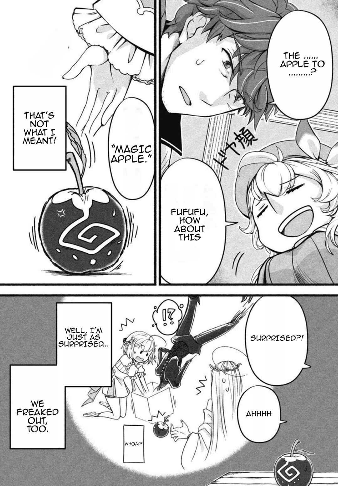 Page 25 Chapter 5 Ringo Tensei: Kindan no Kajitsu wa Kyou mo Korokoro to Musou suru