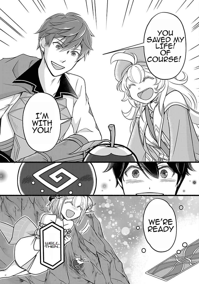 Page 8 Chapter 16 Ringo Tensei: Kindan no Kajitsu wa Kyou mo Korokoro to Musou suru