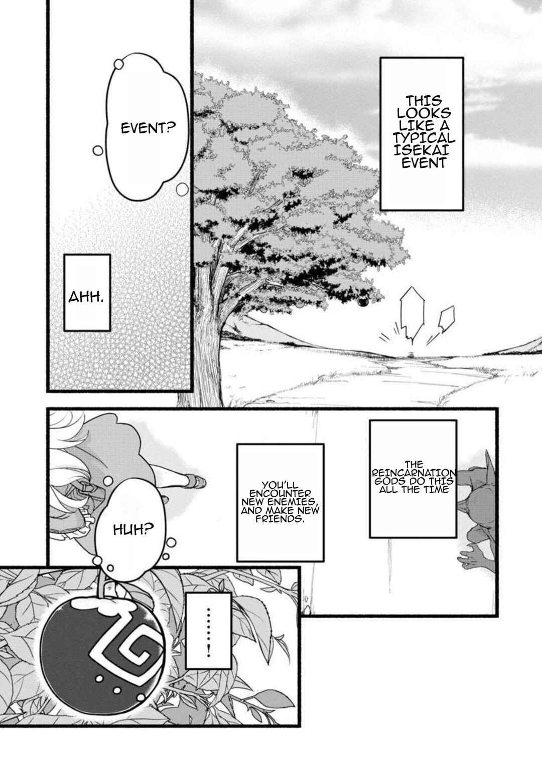 Page 4 Chapter 3 Ringo Tensei: Kindan no Kajitsu wa Kyou mo Korokoro to Musou suru