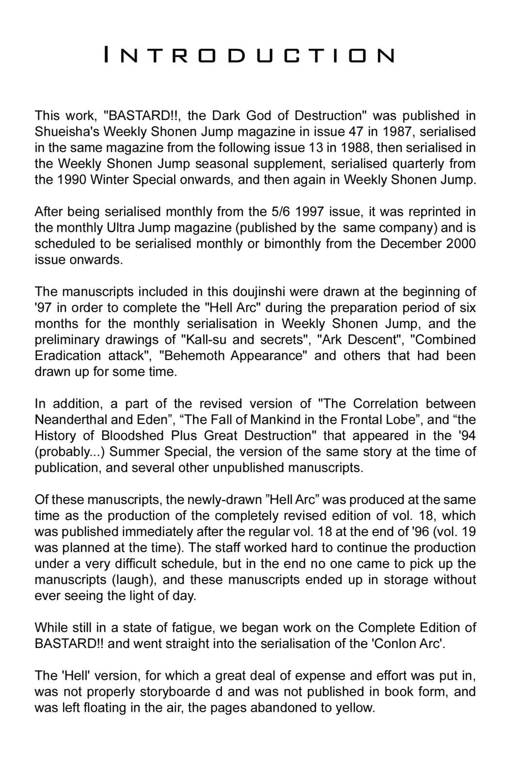 Page 4 Chapter 0 Bastard!! -Unused- Revised Edition