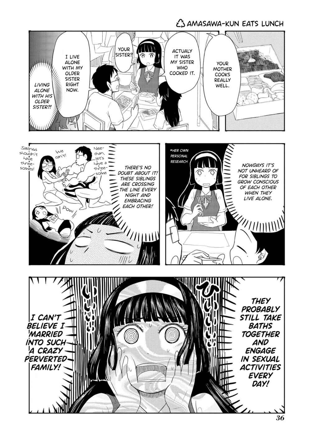 Page 1 Chapter 26 Amasawa-kun and Kamuna-chan