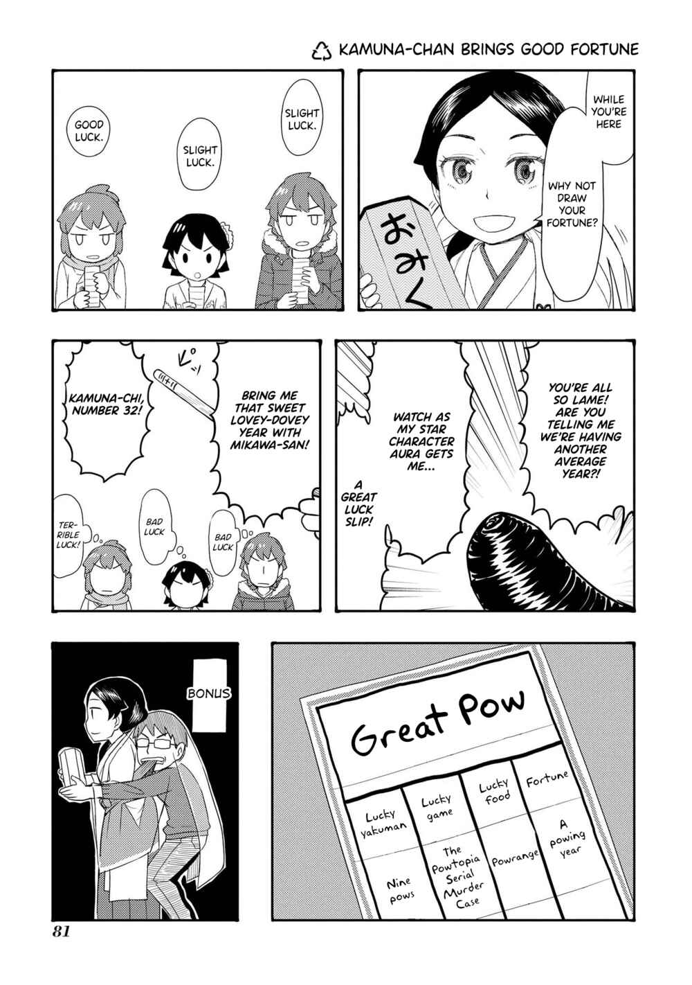 Page 1 Chapter 54 Amasawa-kun and Kamuna-chan