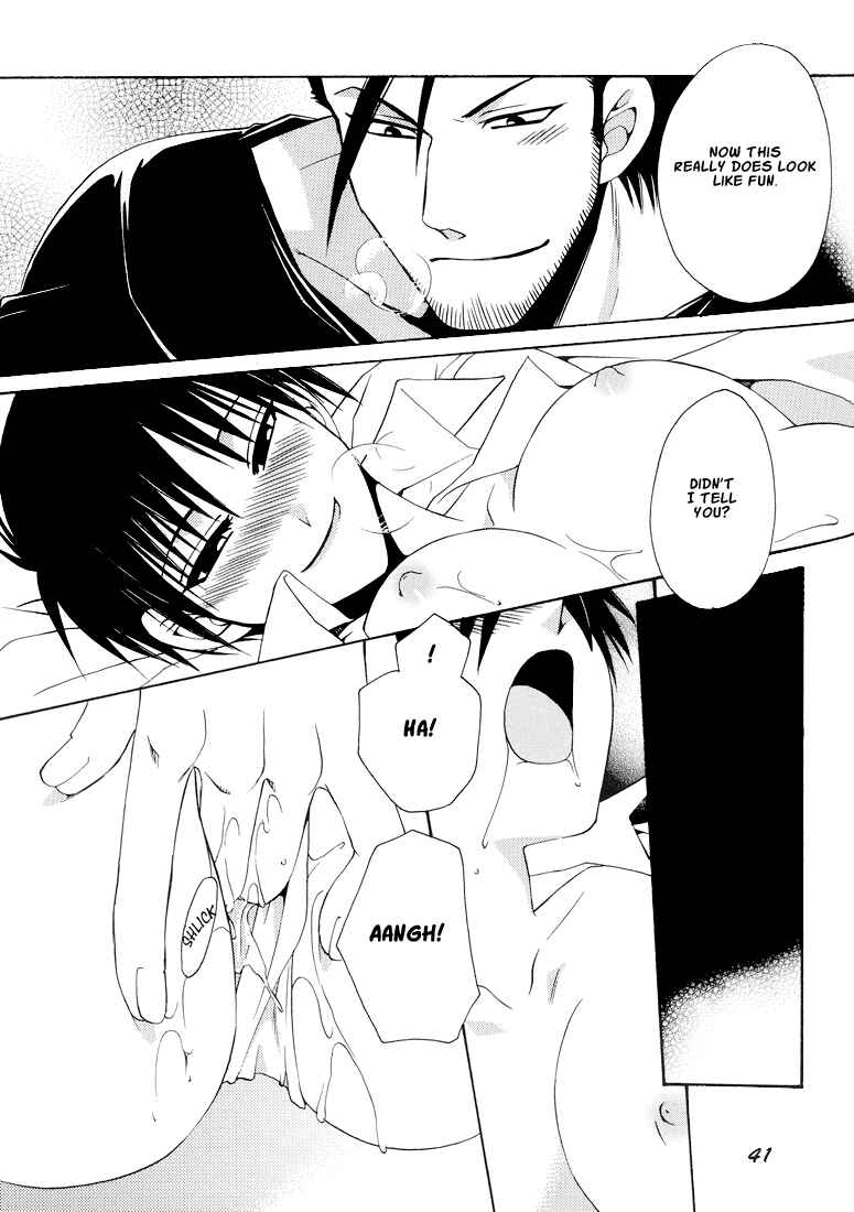 Page 42 Chapter Unknown_541e Fullmetal Alchemist - Gottsu Ee Kanji (Doujinshi)