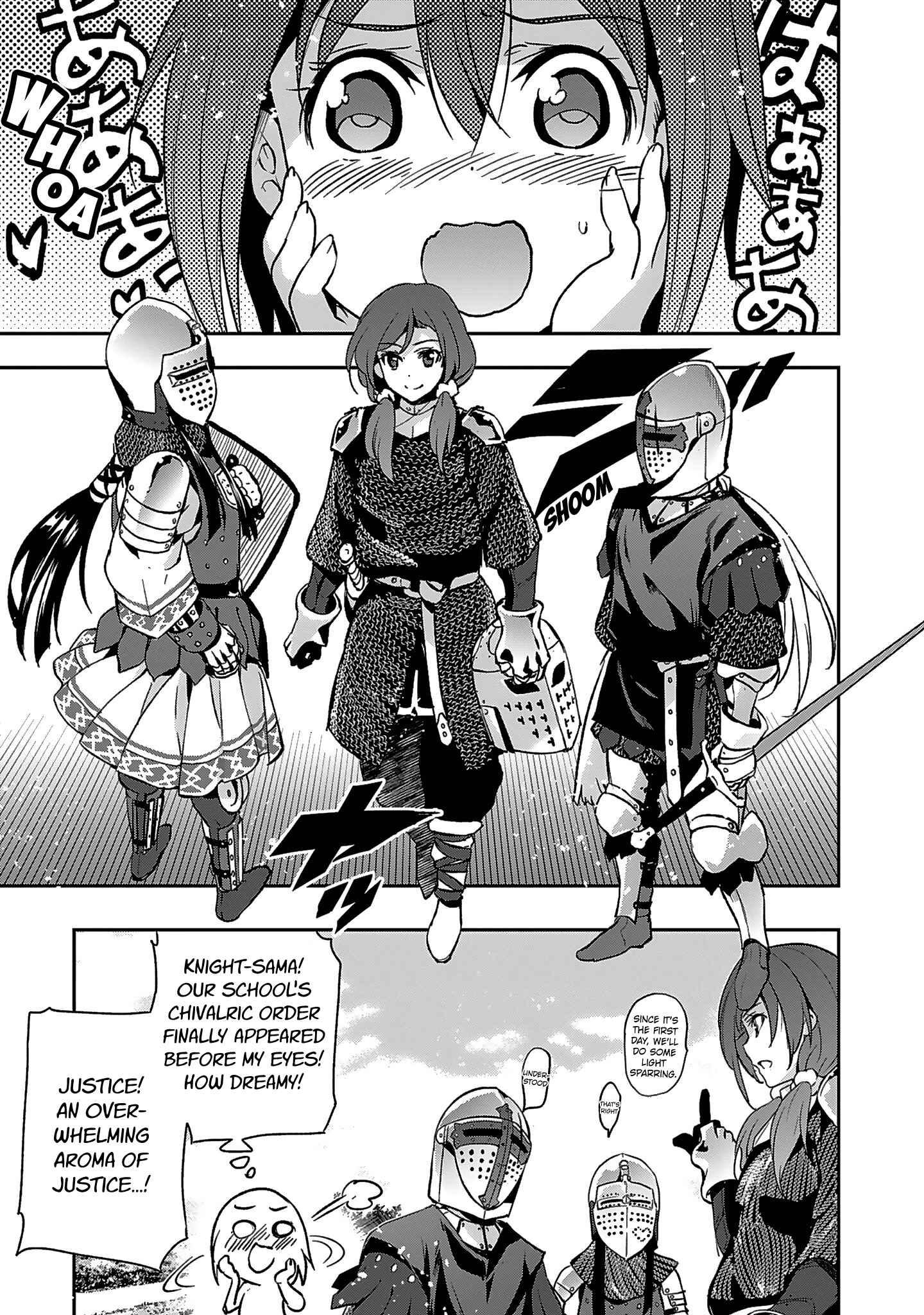 Page 11 Chapter 4 Shoujo Kishidan × Knight Tale