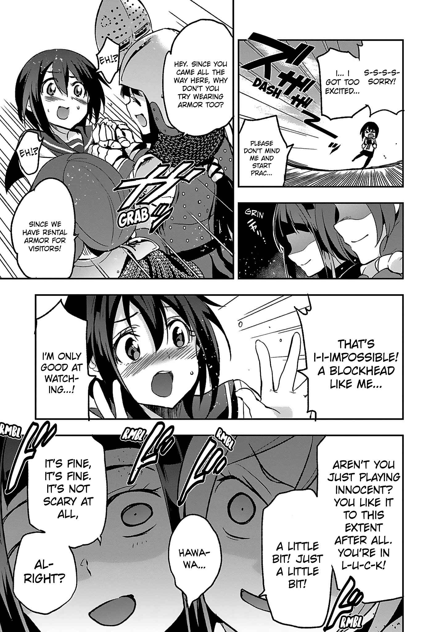 Page 13 Chapter 4 Shoujo Kishidan × Knight Tale