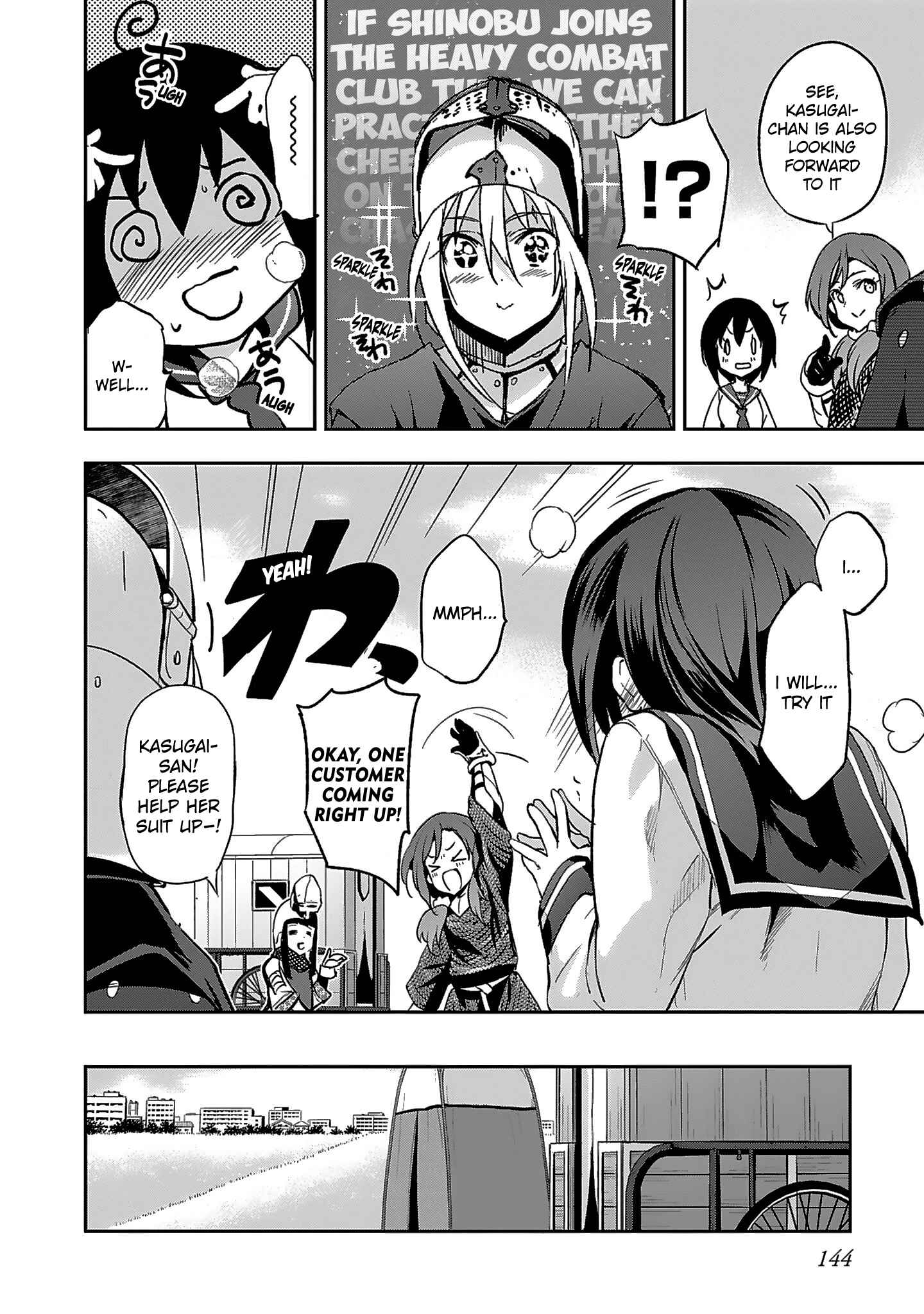 Page 14 Chapter 4 Shoujo Kishidan × Knight Tale