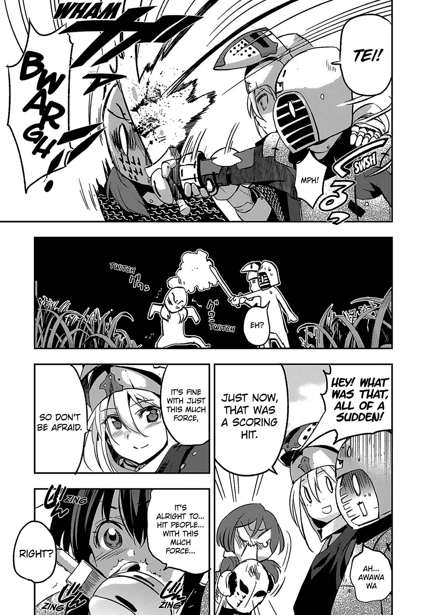 Page 25 Chapter 4 Shoujo Kishidan × Knight Tale