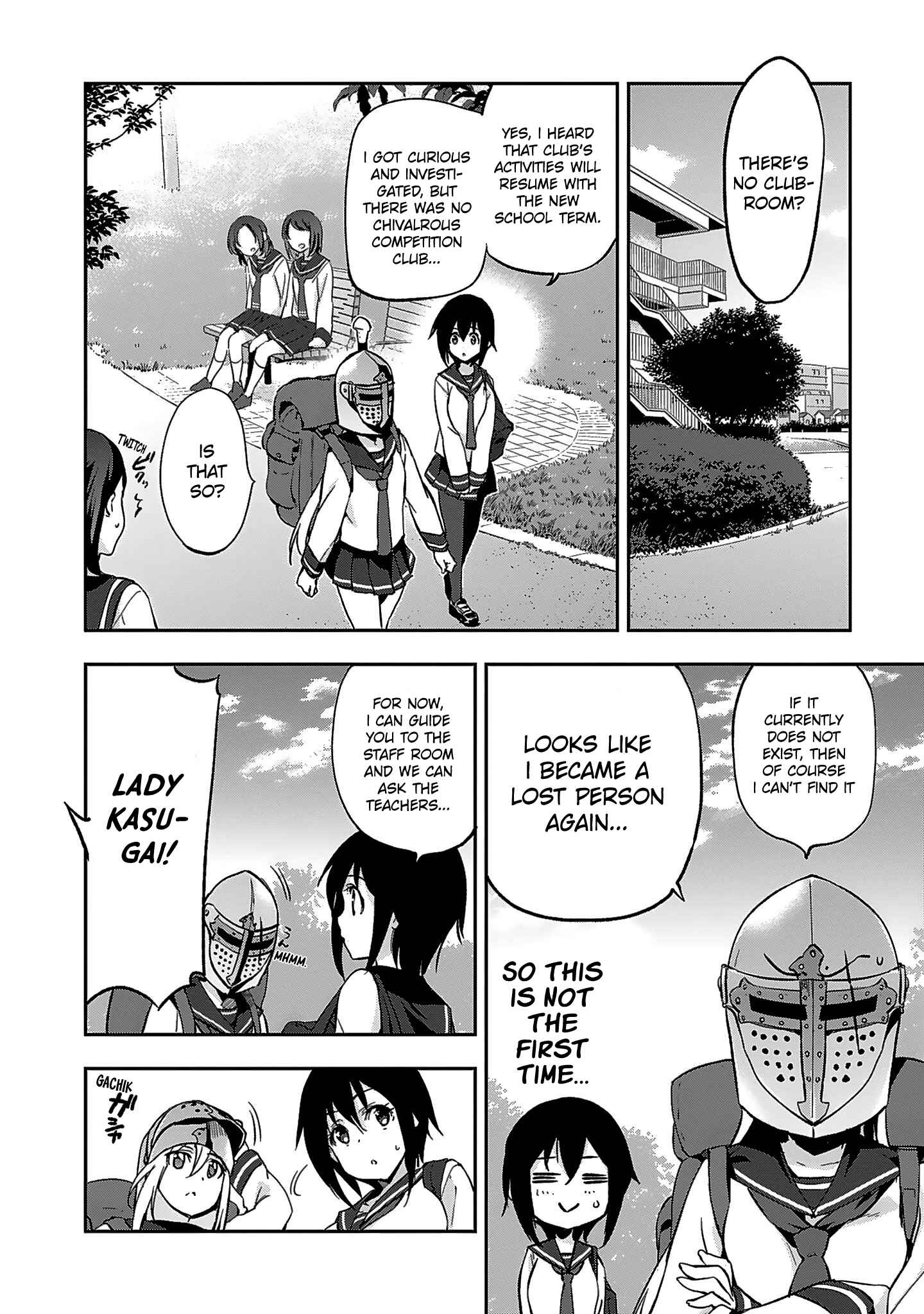 Page 4 Chapter 4 Shoujo Kishidan × Knight Tale