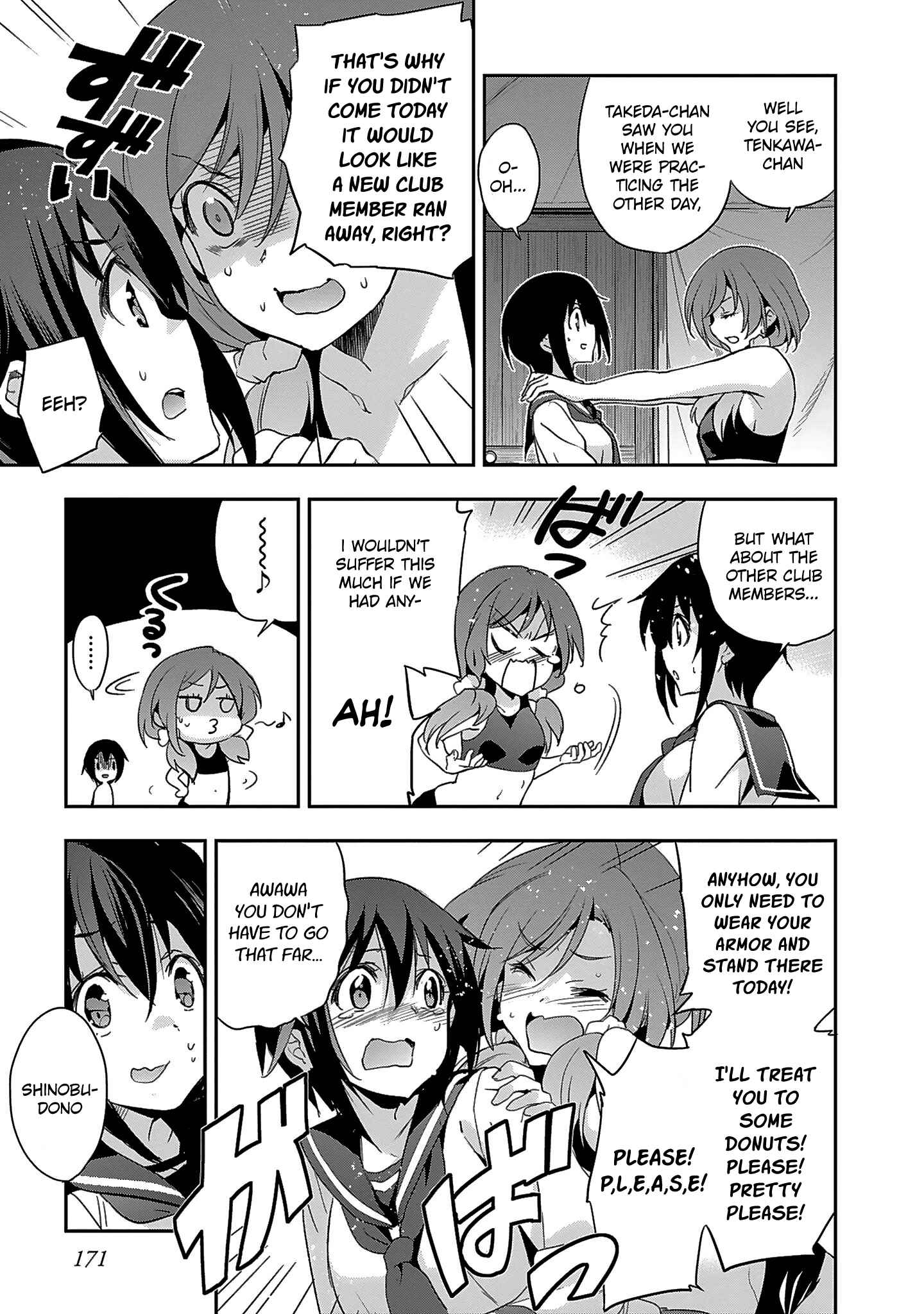Page 11 Chapter 5 Shoujo Kishidan × Knight Tale