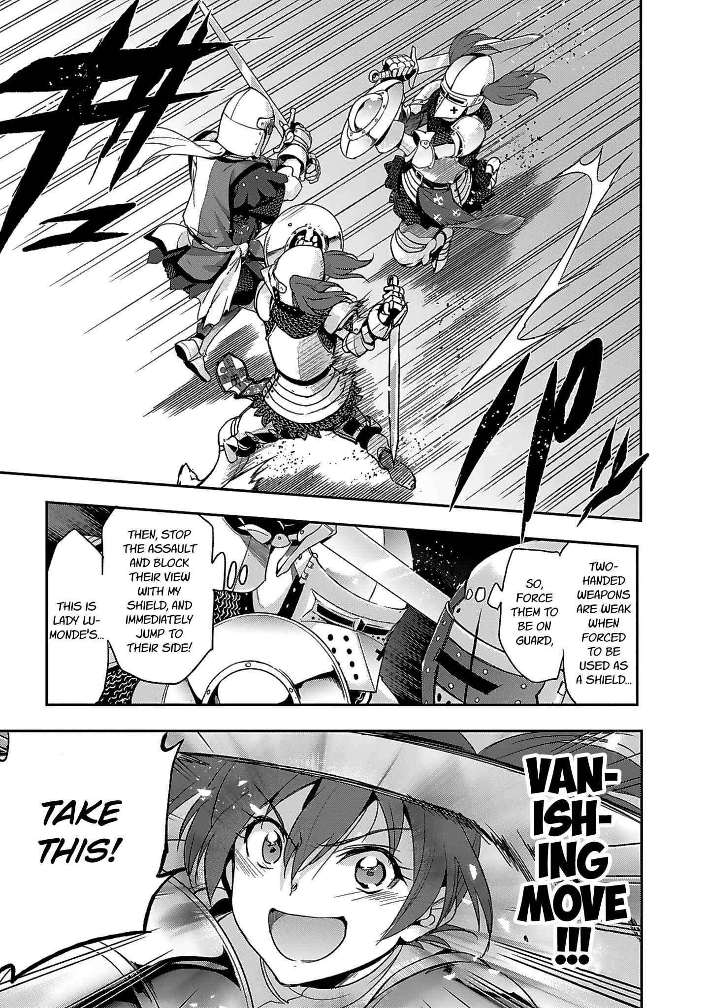 Page 21 Chapter 5 Shoujo Kishidan × Knight Tale