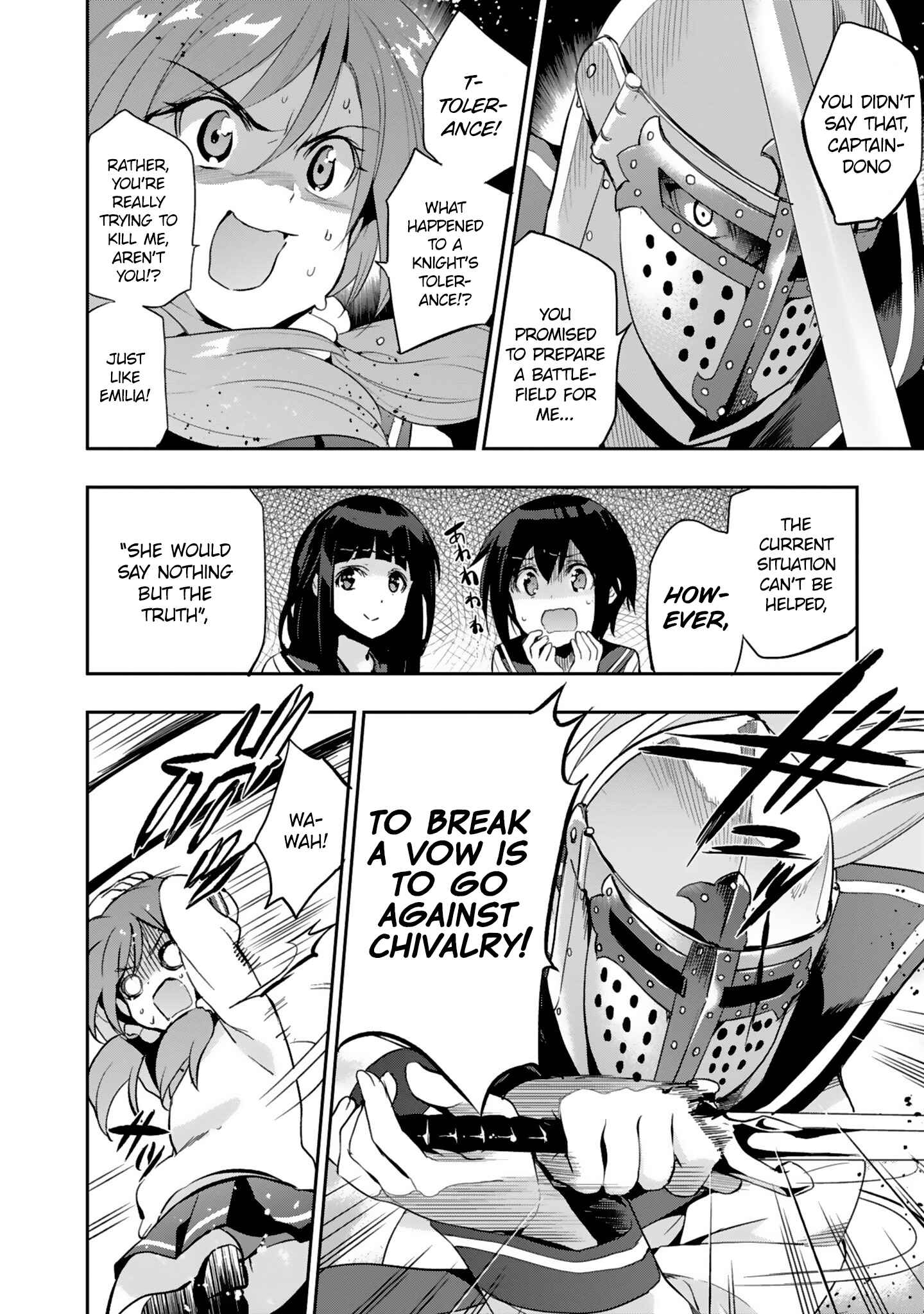 Page 12 Chapter 7 Shoujo Kishidan × Knight Tale