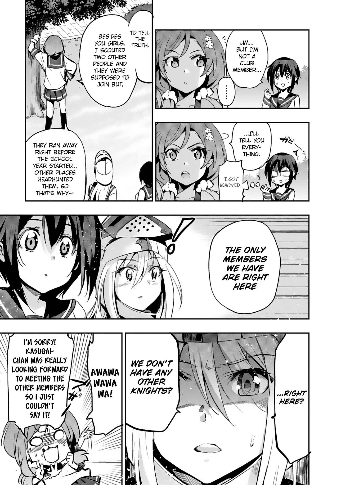 Page 9 Chapter 7 Shoujo Kishidan × Knight Tale