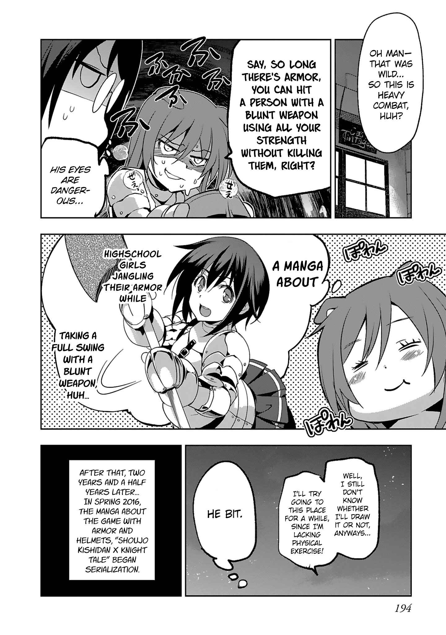 Page 6 Chapter 5.5 Shoujo Kishidan × Knight Tale