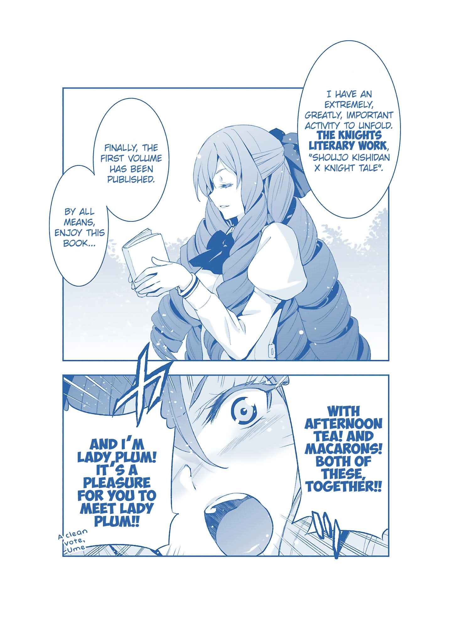 Page 8 Chapter 5.5 Shoujo Kishidan × Knight Tale