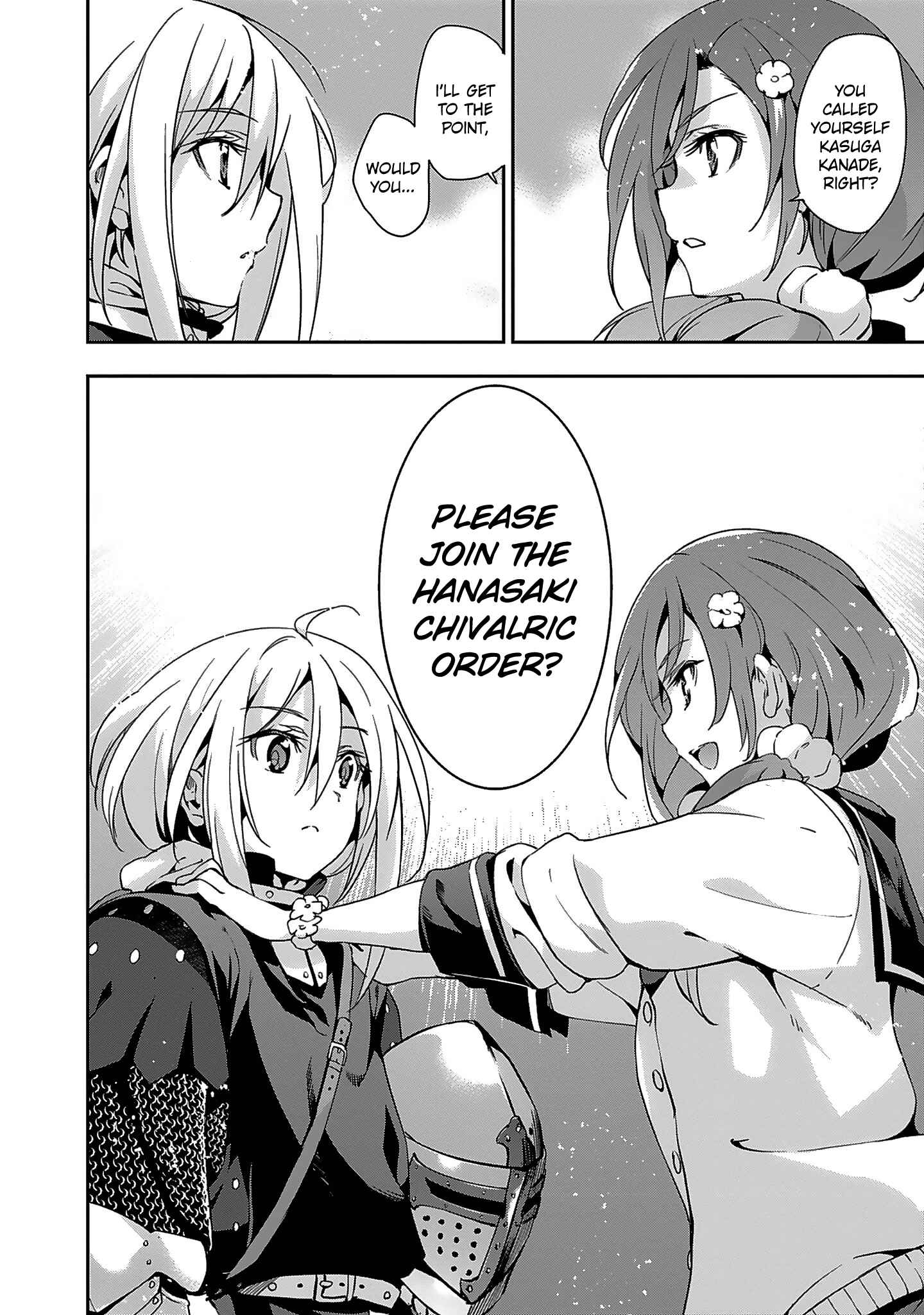Page 10 Chapter 3 Shoujo Kishidan × Knight Tale