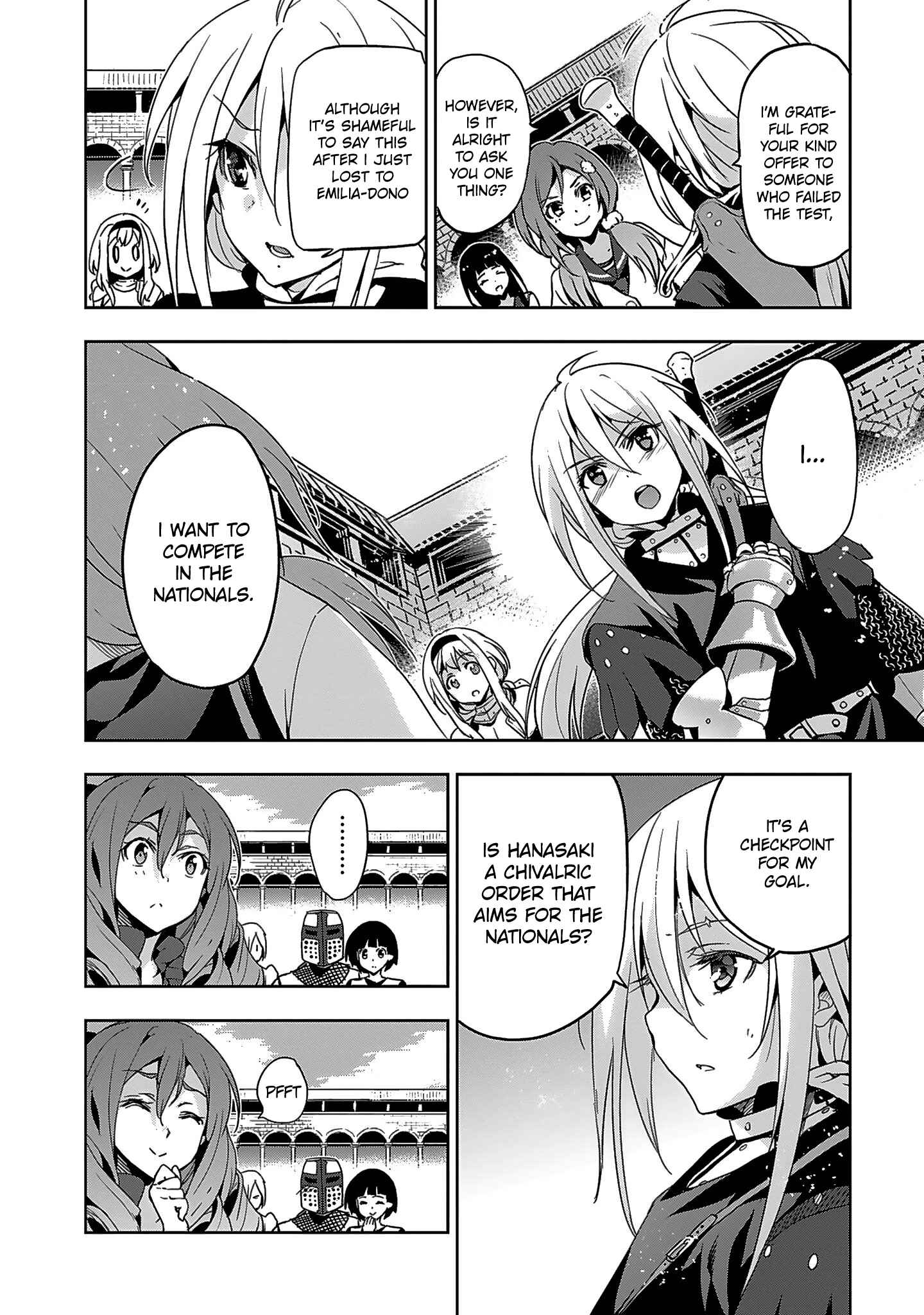 Page 12 Chapter 3 Shoujo Kishidan × Knight Tale