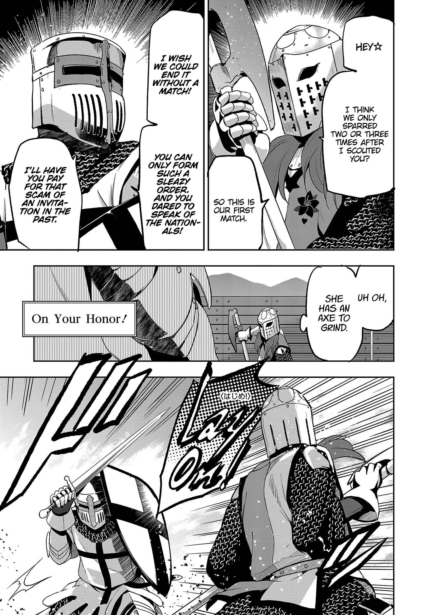 Page 15 Chapter 13 Shoujo Kishidan × Knight Tale