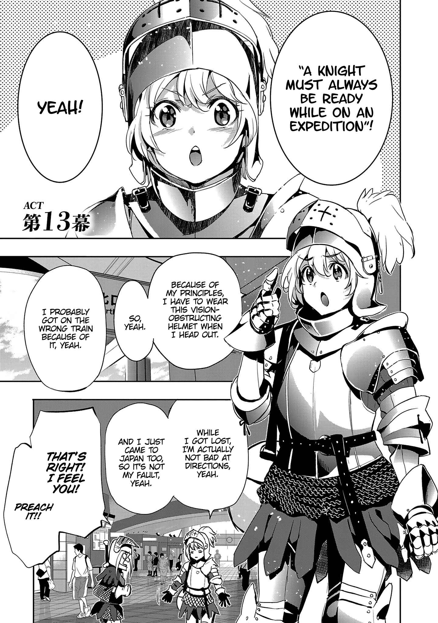 Page 5 Chapter 13 Shoujo Kishidan × Knight Tale