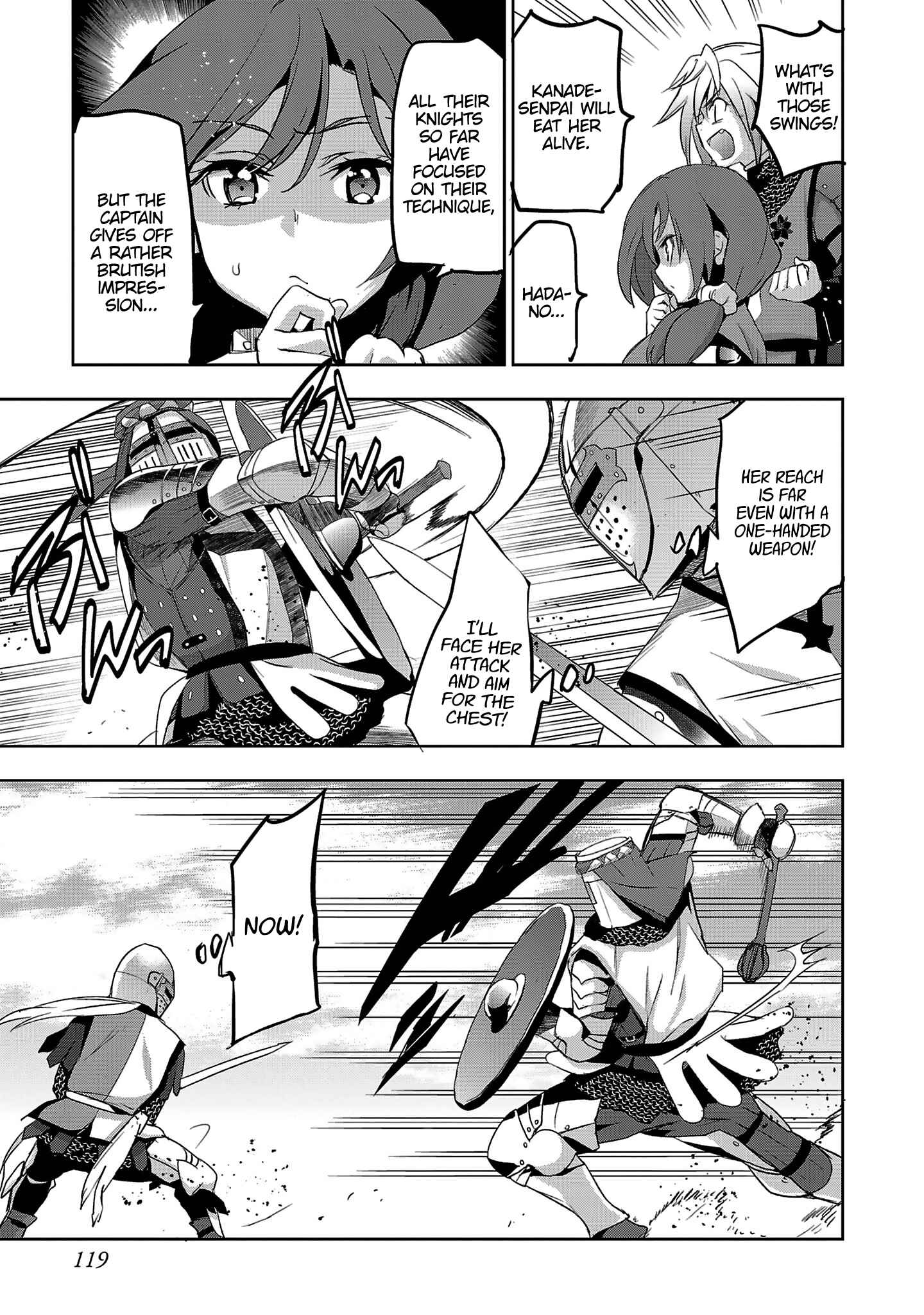 Page 11 Chapter 17 Shoujo Kishidan × Knight Tale