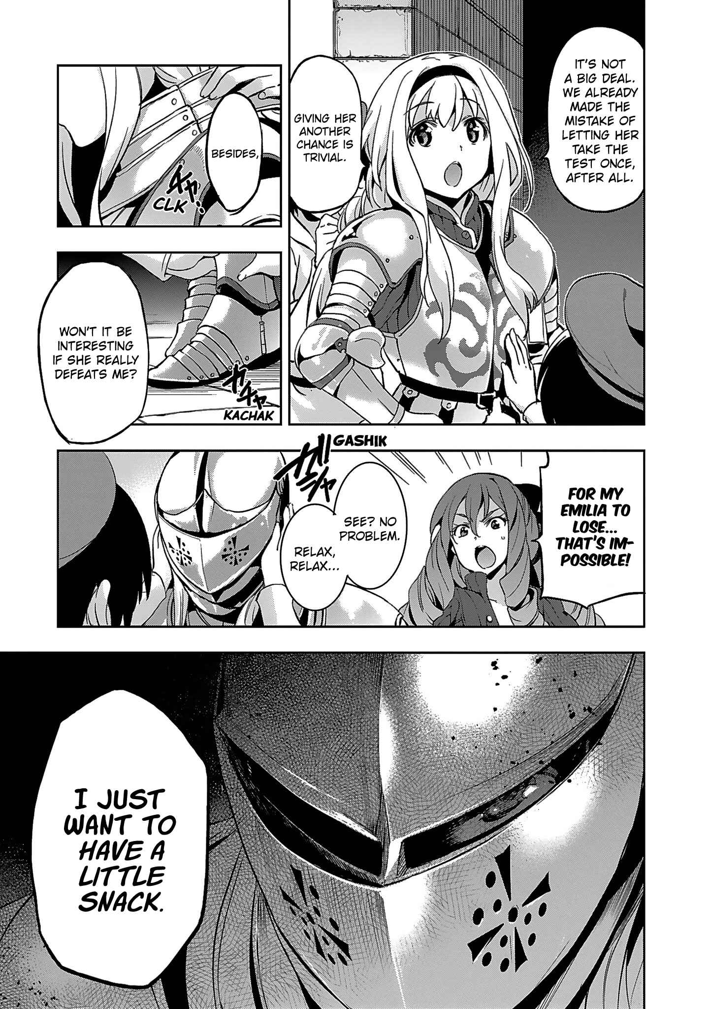 Page 13 Chapter 2 Shoujo Kishidan × Knight Tale