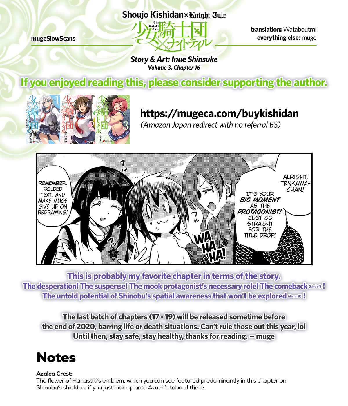 Page 27 Chapter 16 Shoujo Kishidan × Knight Tale
