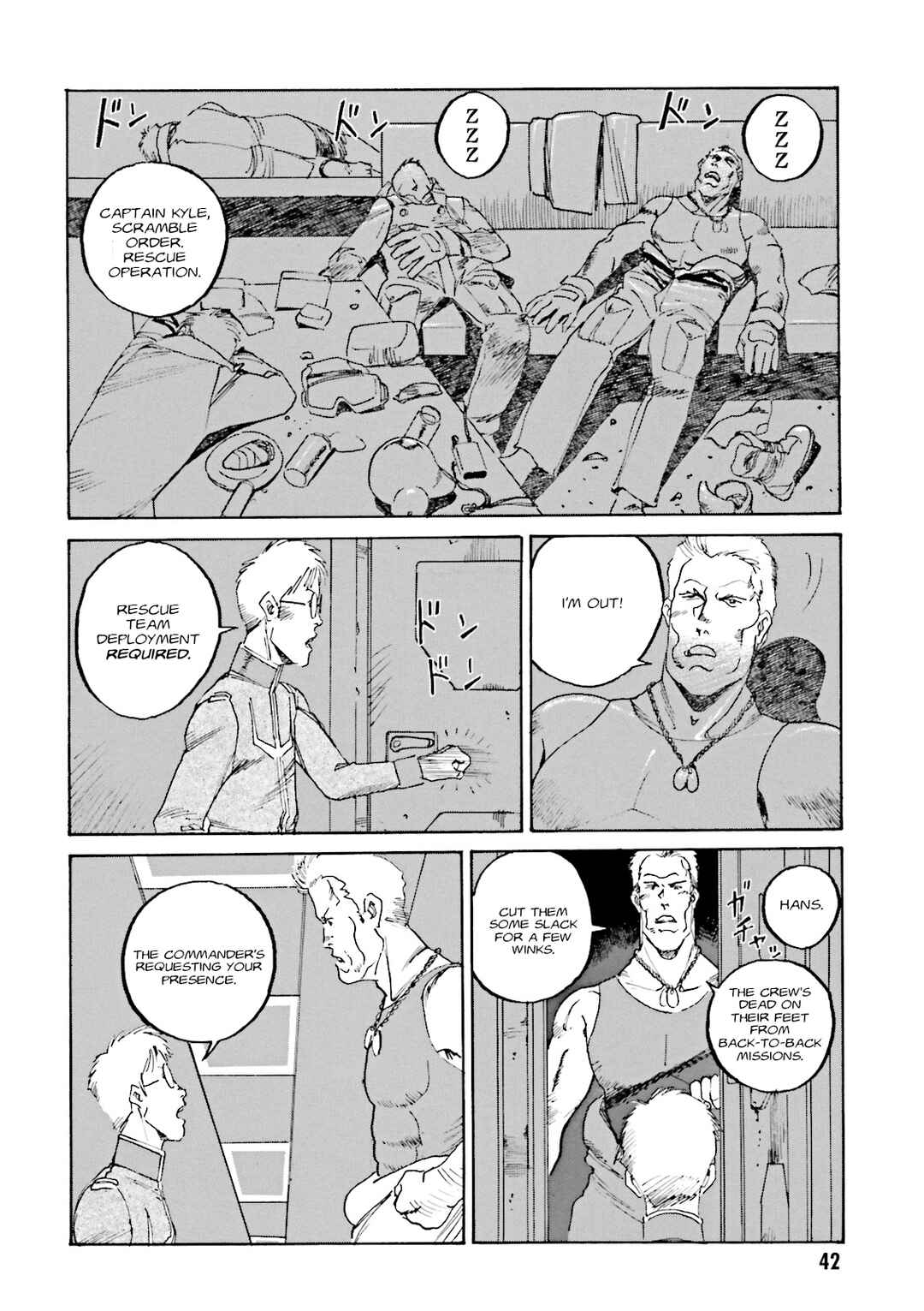 Page 4 Chapter 2 Mobile Suit Gundam: The Nameless Battlefield