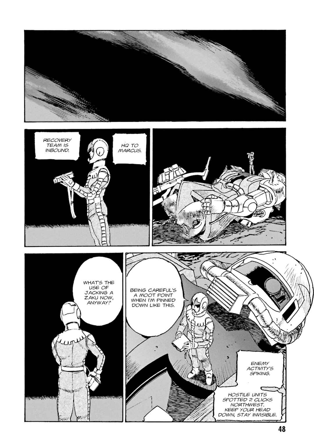 Page 8 Chapter 2 Mobile Suit Gundam: The Nameless Battlefield