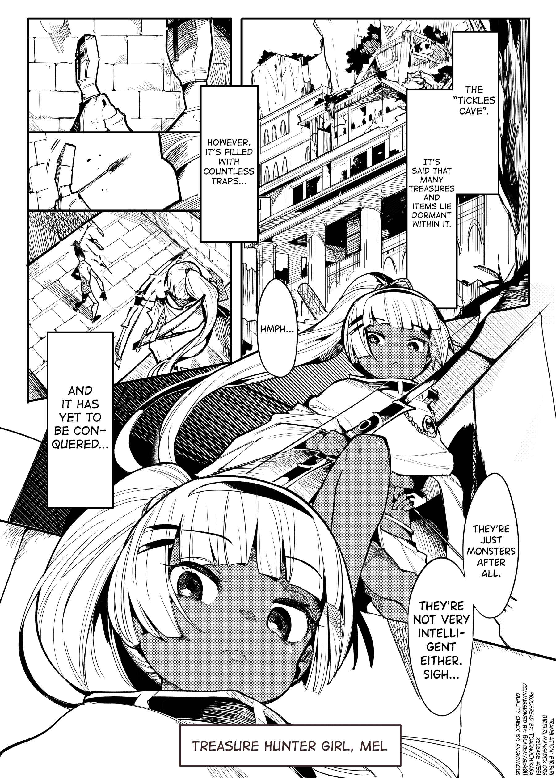 Page 3 Chapter 2 Bishoujo Touzoku Kusuguri Trap Dungeon!