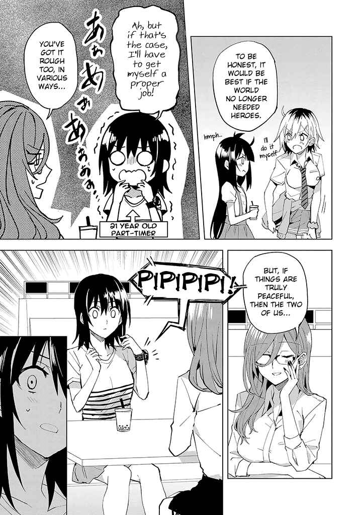 Page 7 Chapter 8 Hero-san to Moto Onna Kanbu-san