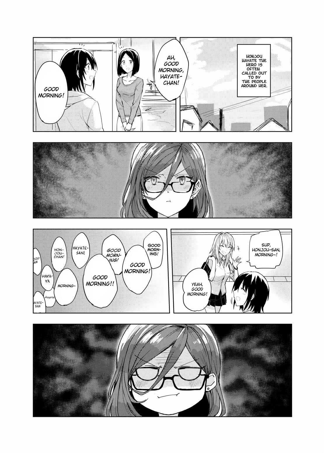 Page 6 Chapter 0.2 Hero-san to Moto Onna Kanbu-san
