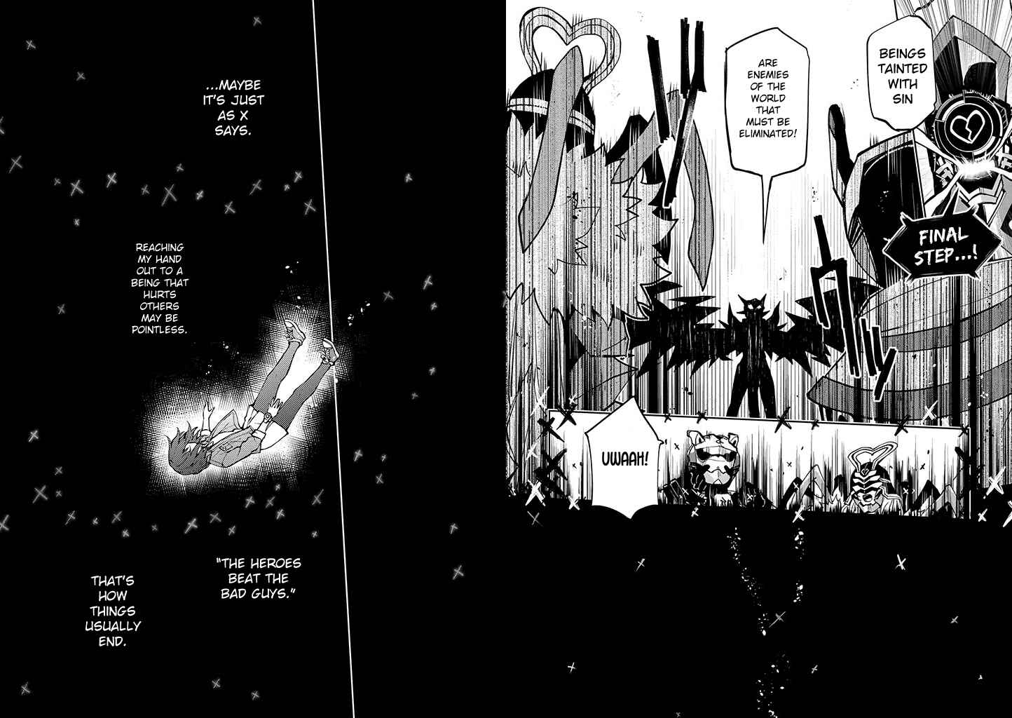 Page 8 Chapter 26 Hero-san to Moto Onna Kanbu-san
