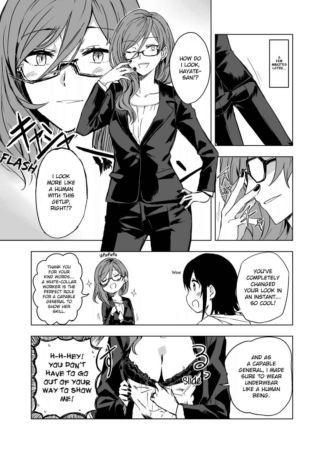 Page 10 Chapter 0.1 Hero-san to Moto Onna Kanbu-san