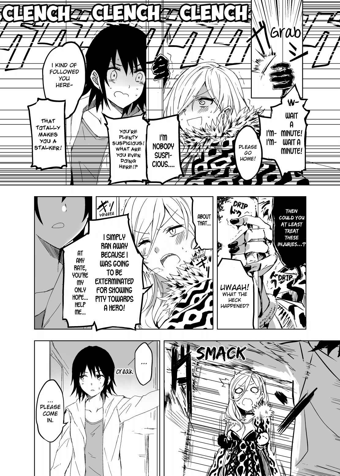Page 6 Chapter 0.1 Hero-san to Moto Onna Kanbu-san