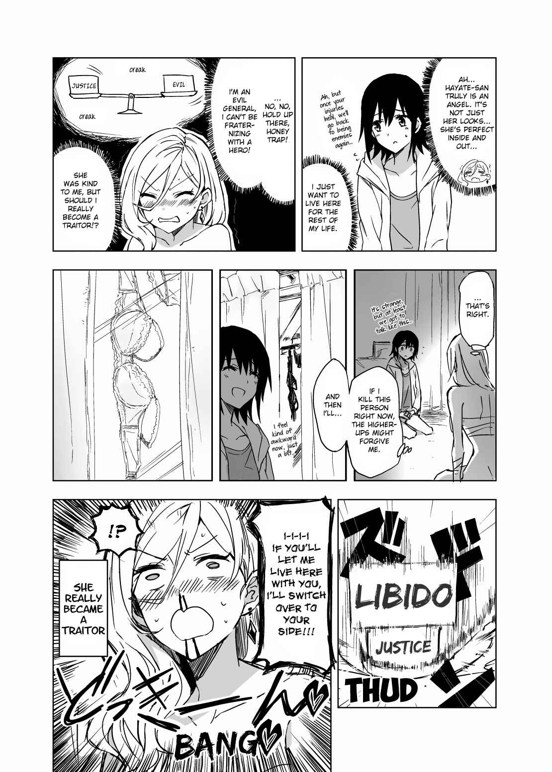 Page 9 Chapter 0.1 Hero-san to Moto Onna Kanbu-san