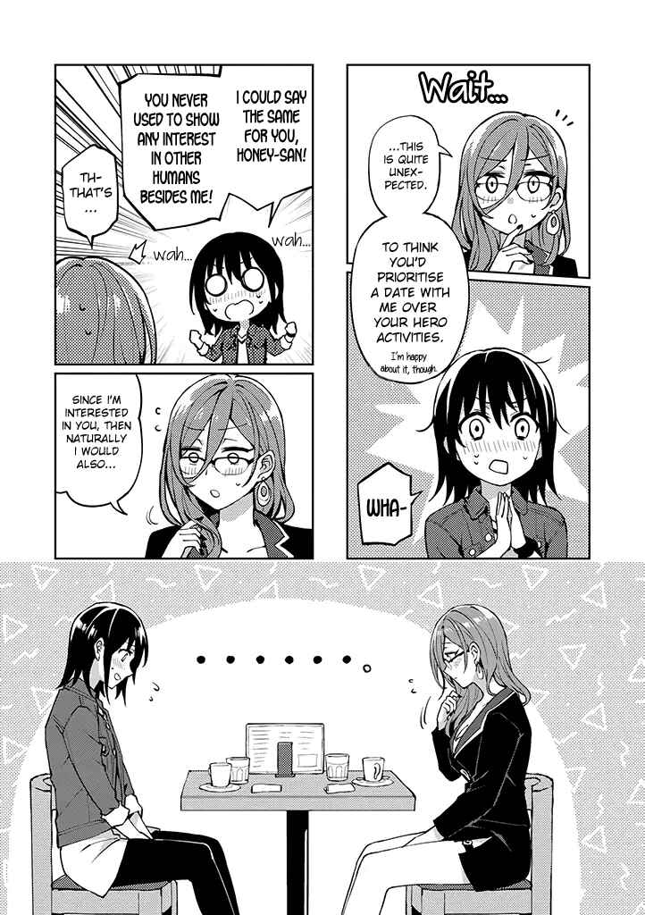 Page 8 Chapter 21 Hero-san to Moto Onna Kanbu-san