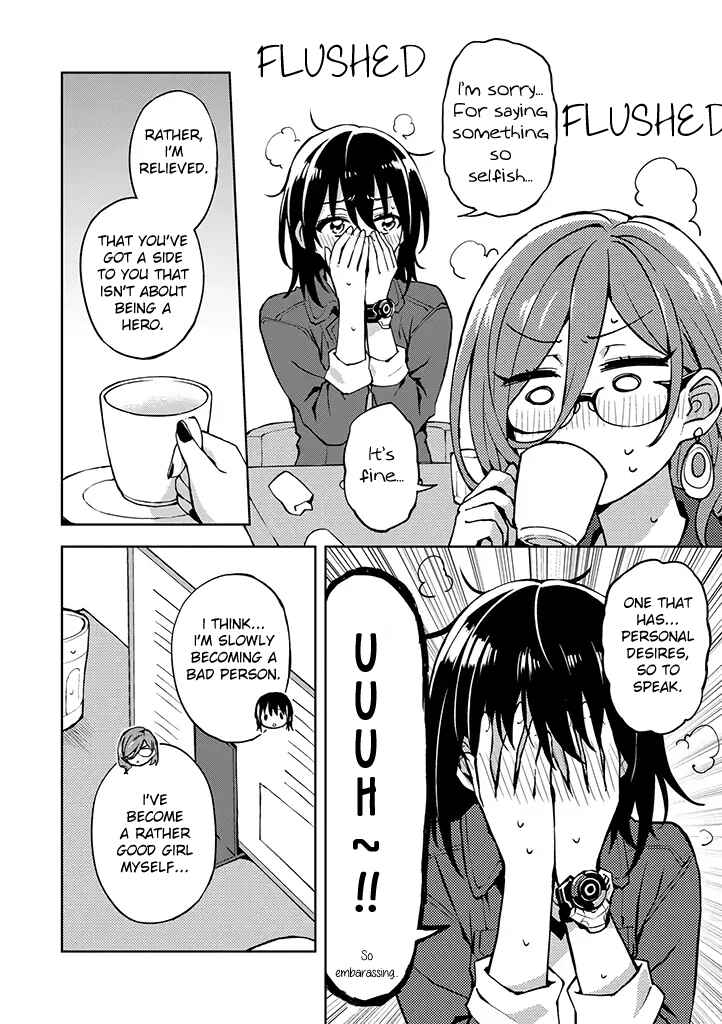 Page 9 Chapter 21 Hero-san to Moto Onna Kanbu-san