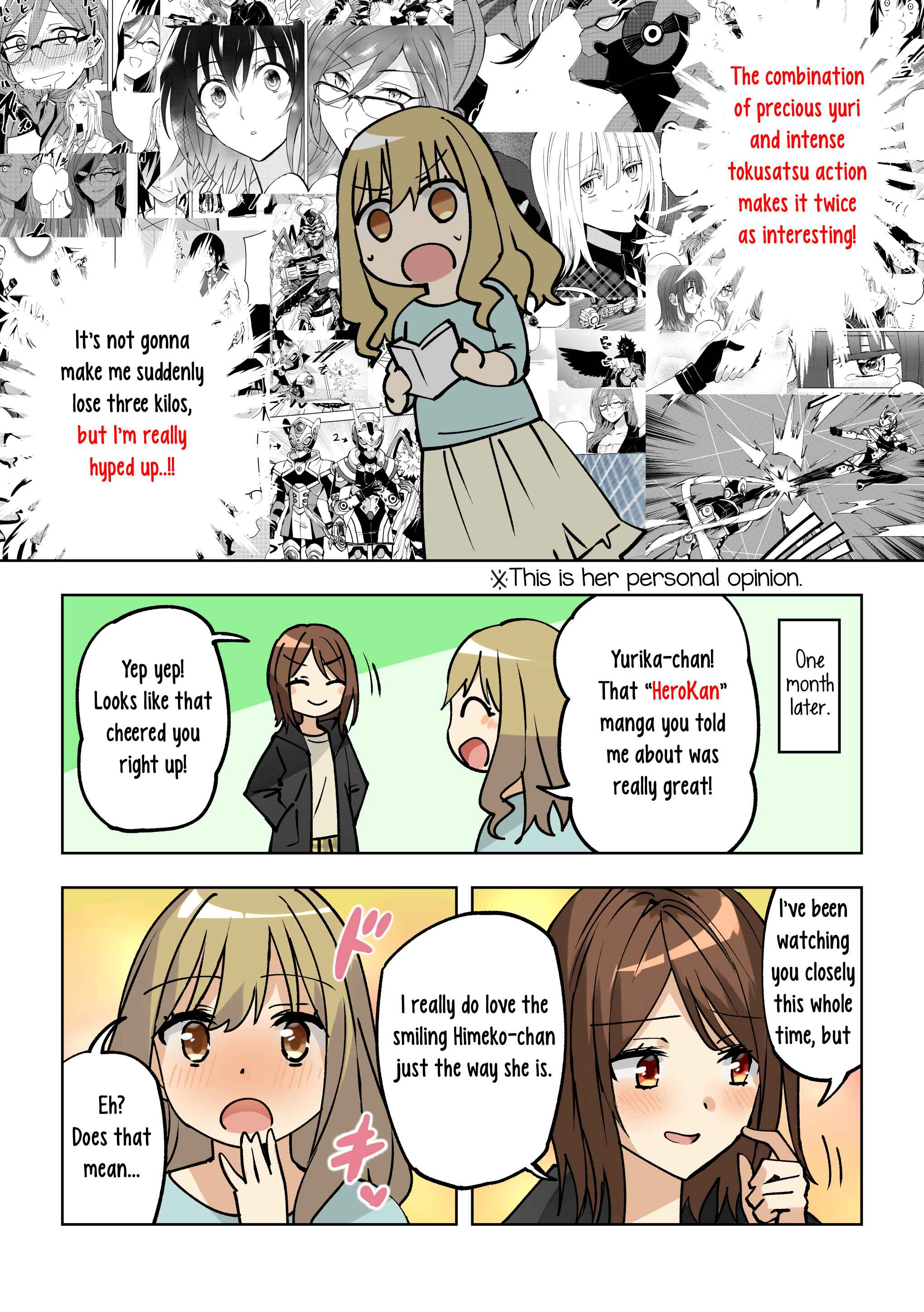 Page 3 Chapter 12.5 Hero-san to Moto Onna Kanbu-san