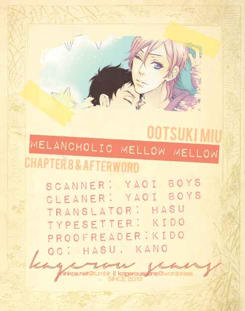 Page 1 Chapter 8 Melancholic Mellow Mellow