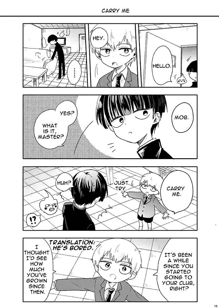 Page 15 Chapter 5 Mob Psycho 100 Anthology