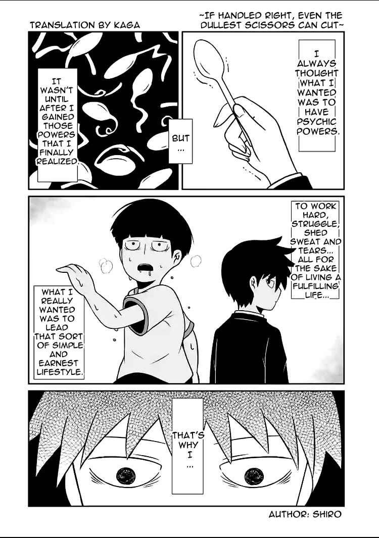 Page 1 Chapter 2 Mob Psycho 100 Anthology